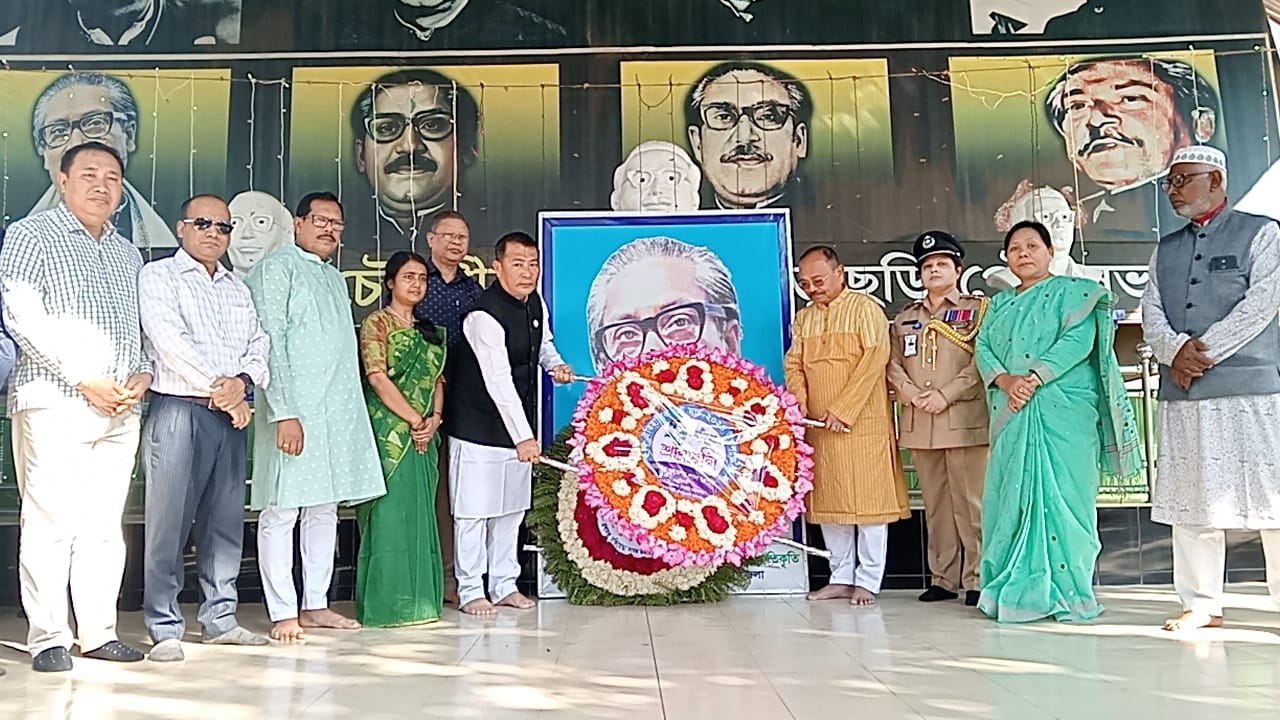 বাঙালিপ্রেমী বঙ্গবন্ধুর বজ্রকণ্ঠস্বর পশ্চিম পাকিস্তানিদের হৃদপিণ্ড কাঁপিয়ে দিয়েছিল : পার্বত্য প্রতিমন্ত্রী কুজেন্দ্র লাল ত্রিপুরা