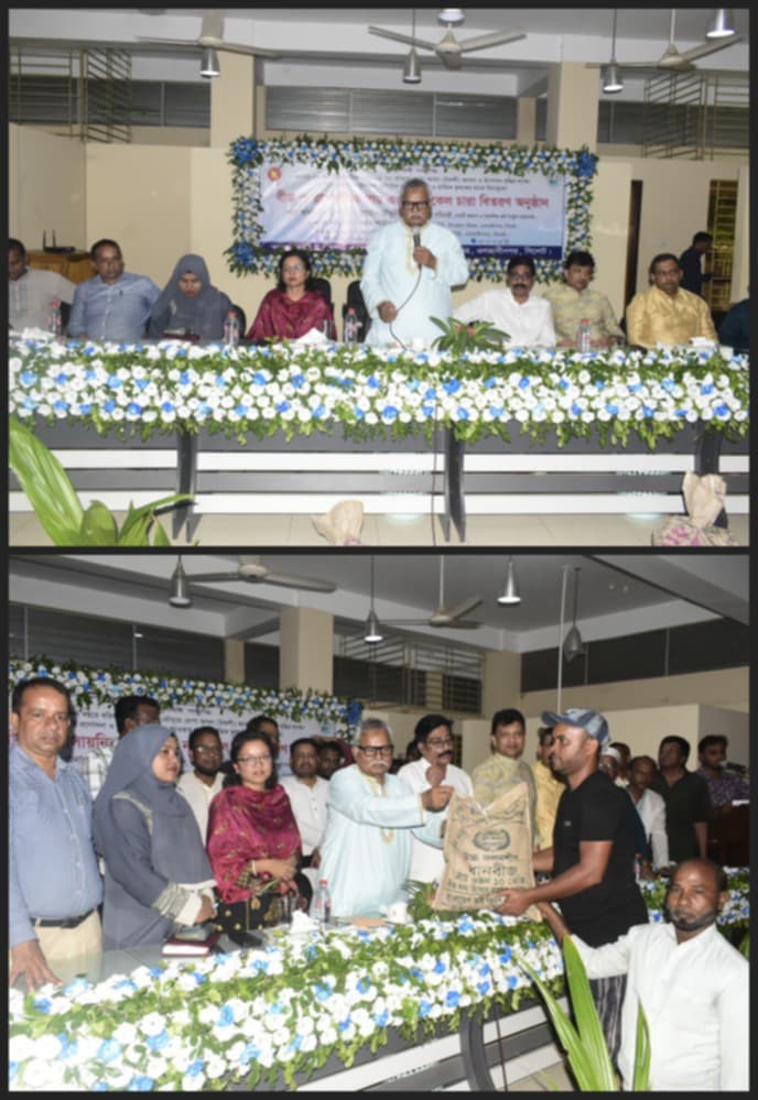 কৃষকরাই এদেশের প্রাণ তারাই জাতির ভবিষ্যৎ-- শফিক চৌধুরী