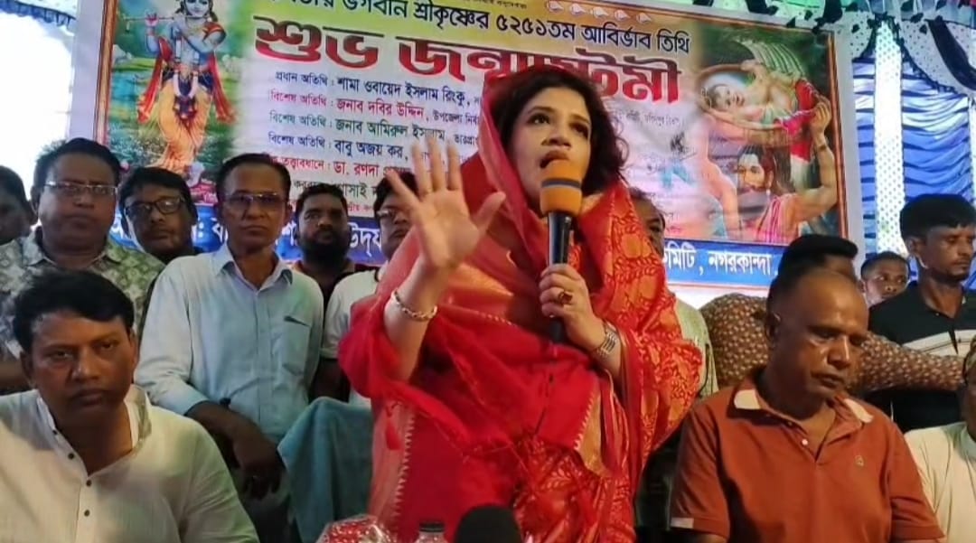 আওয়ামী লীগ সব সময় সংখ্যালঘুদের উপরে নির্যাতন চালিয়ে বিএনপি নেতাকর্মীদের উপরে দোষ চাপিয়েছে : শামা ওবায়েদ