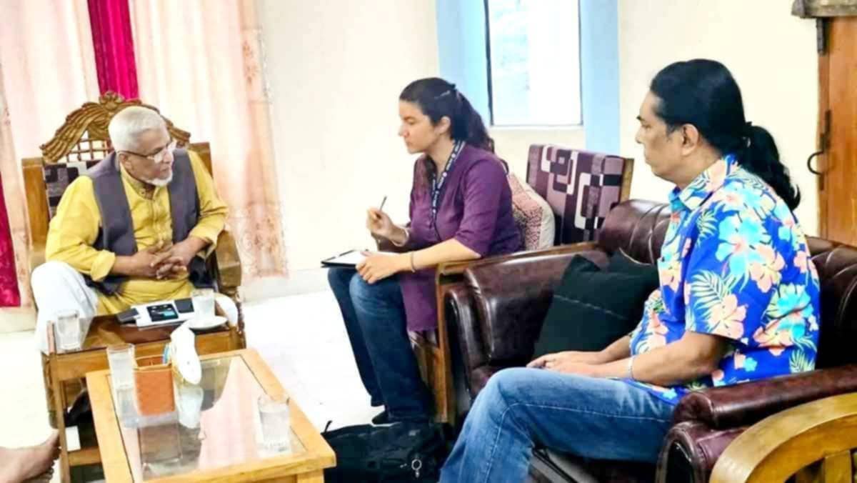 উখিয়া টেকনাফের উন্নয়নে সম্ভাবনার দুয়ার খুলছে  :  শাহ জাহান চৌধুরীর সাথে জুলি ভারবুর্গের সৌজন্য সাক্ষাত